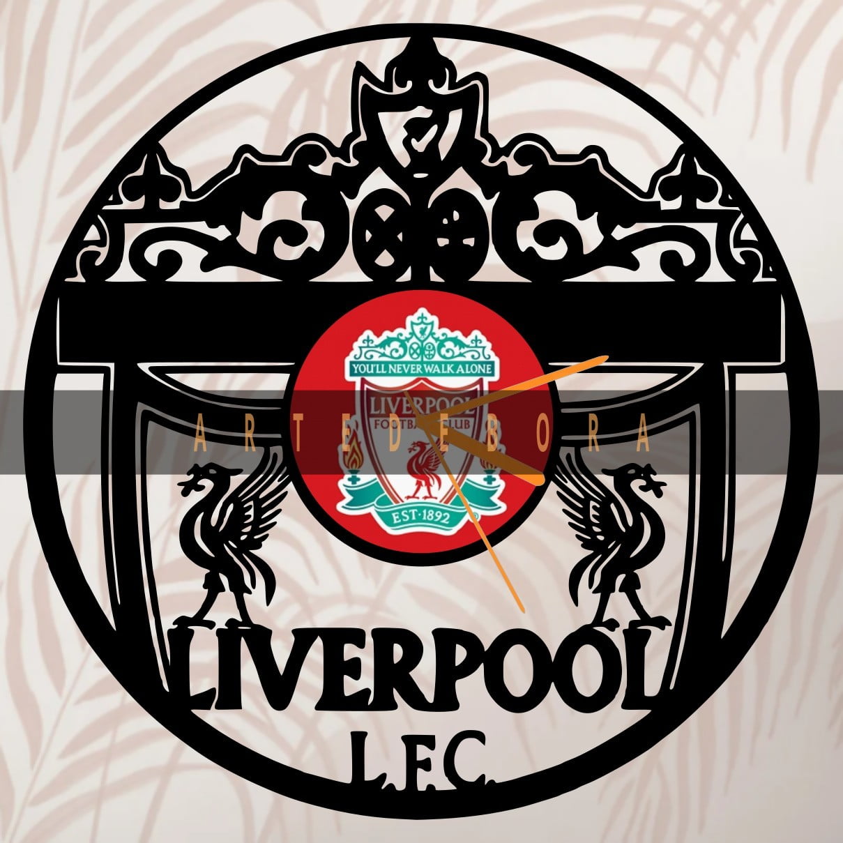 Reloj en Disco de Vinilo – Liverpool fc