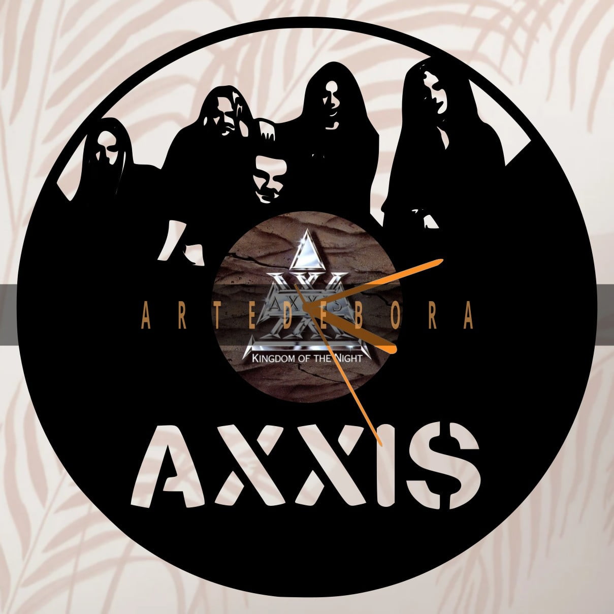 Reloj en Disco de Vinilo - Axxis