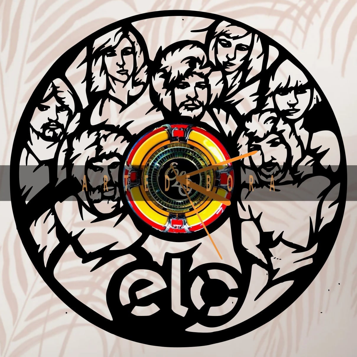 Reloj en Disco de Vinilo - Elo