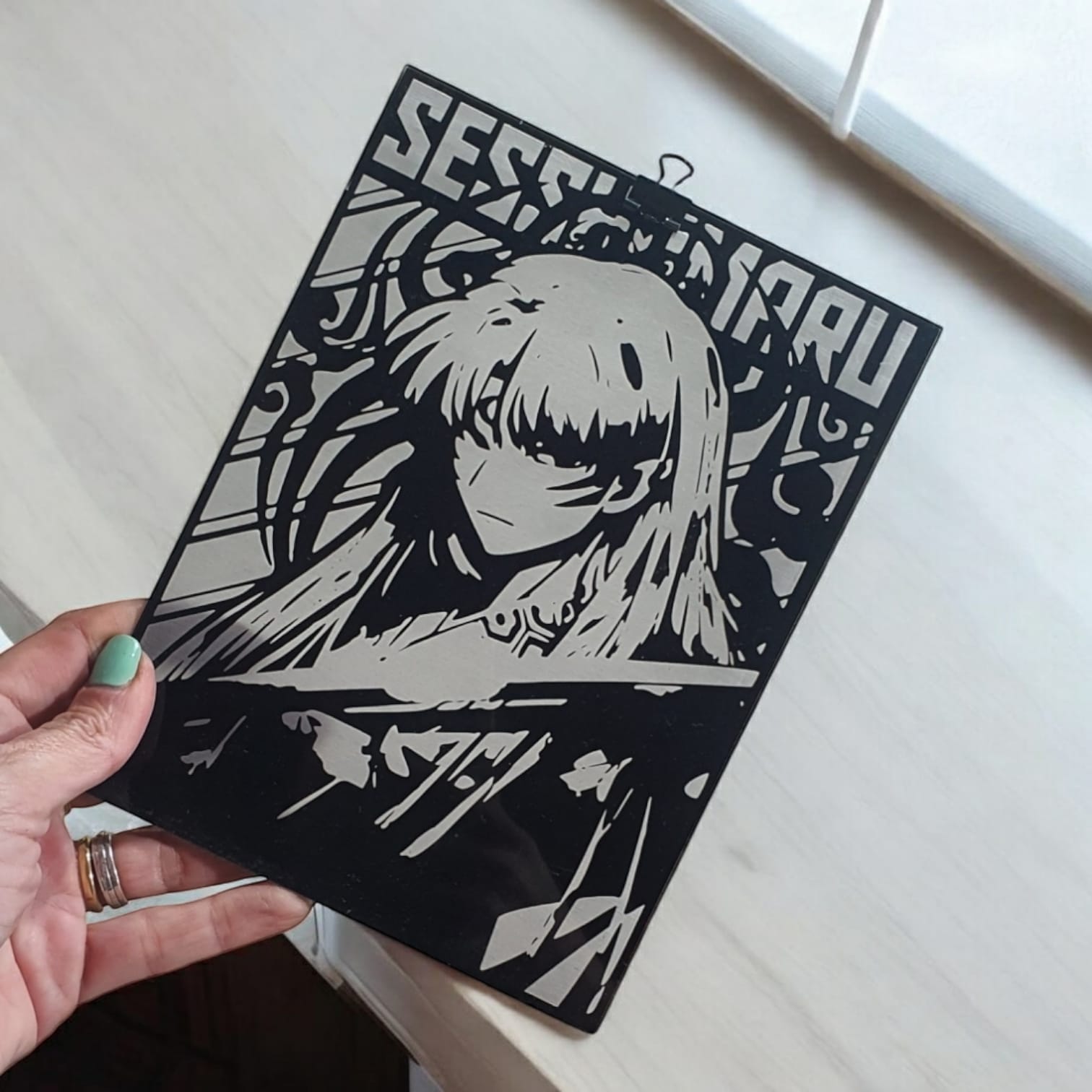 CUADRO INUYASHA SESSHUMARU