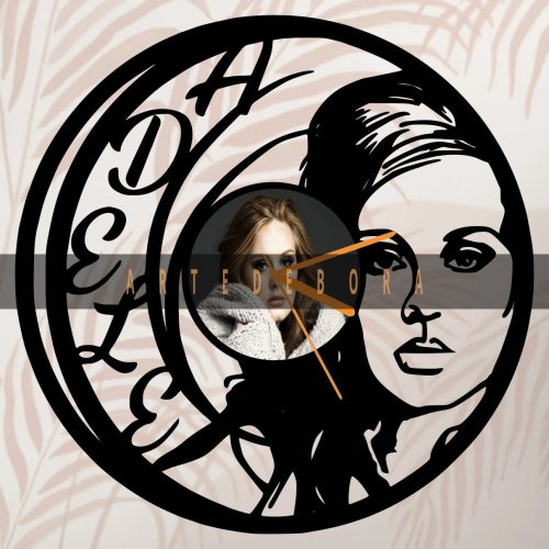 Reloj en Disco de Vinilo – Adele