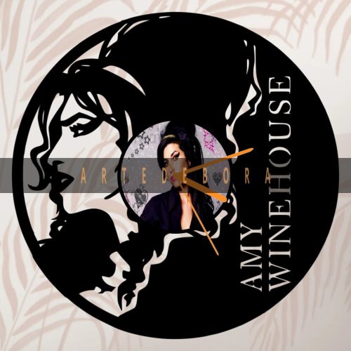 Reloj en Disco de Vinilo - Amy Winehouse