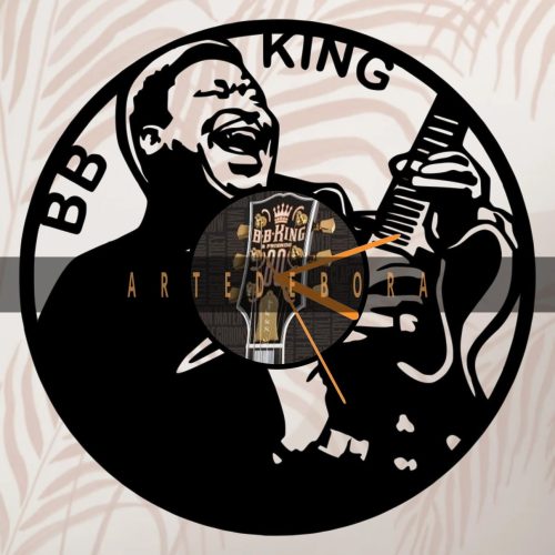 Reloj en Disco de Vinilo – BB King