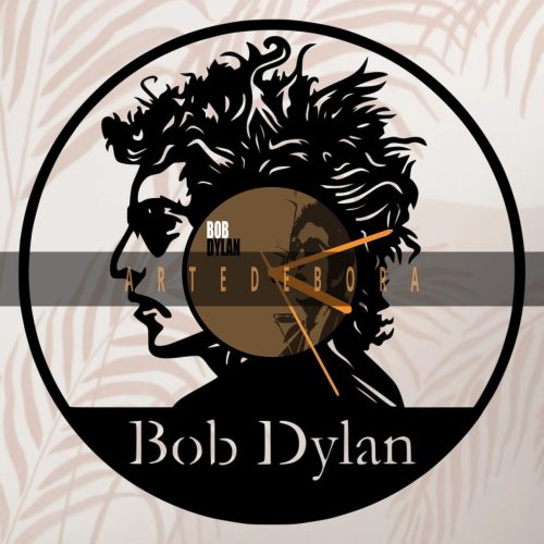 Reloj en Disco de Vinilo – Bob Dylan