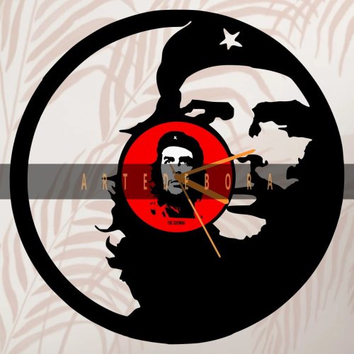 Reloj en Disco de Vinilo – Che Guevara