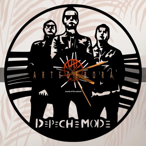 Reloj en Disco de Vinilo - Depeche Mode
