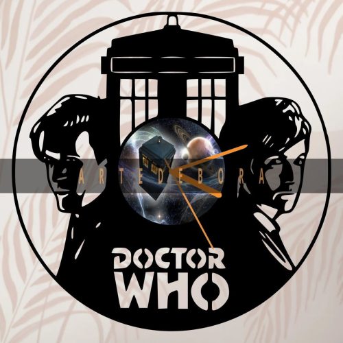 Reloj en Disco de Vinilo – Doctor Who