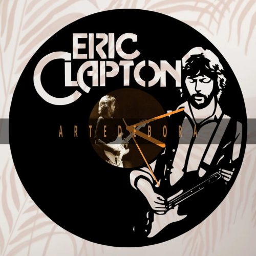 Reloj en Disco de Vinilo - Eric Clapton