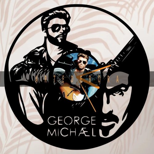 Reloj en Disco de Vinilo - George Michael