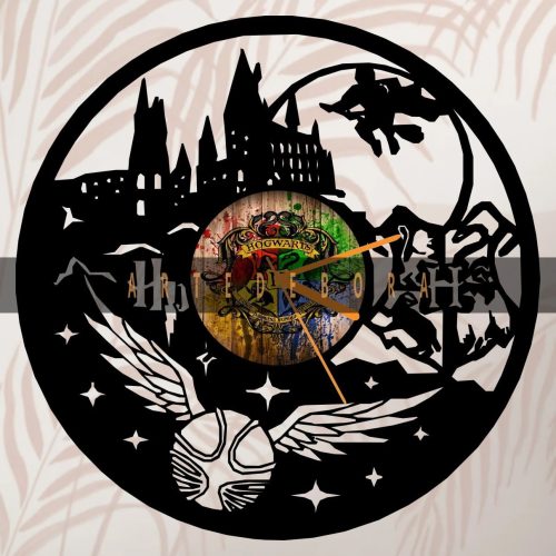 Reloj en Disco de Vinilo –Harry Potter 3