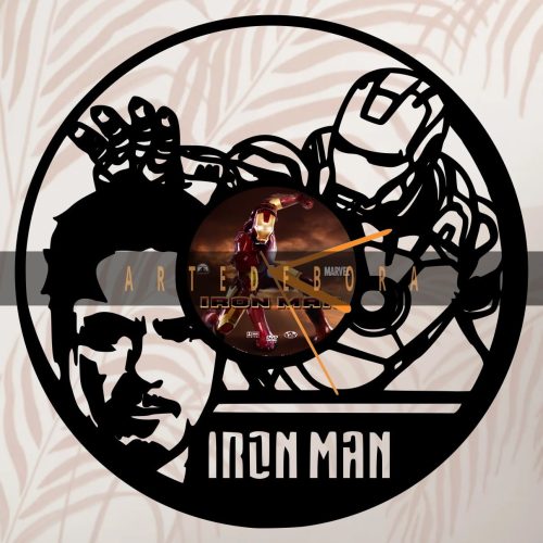 Reloj en Disco de Vinilo – Iron Man 2