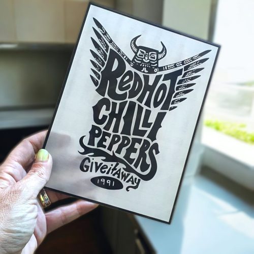 CUADRO RED HOT CHILI PEPPER