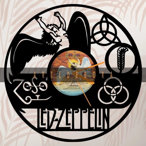 Reloj en Disco de Vinilo – Led Zeppelin 2