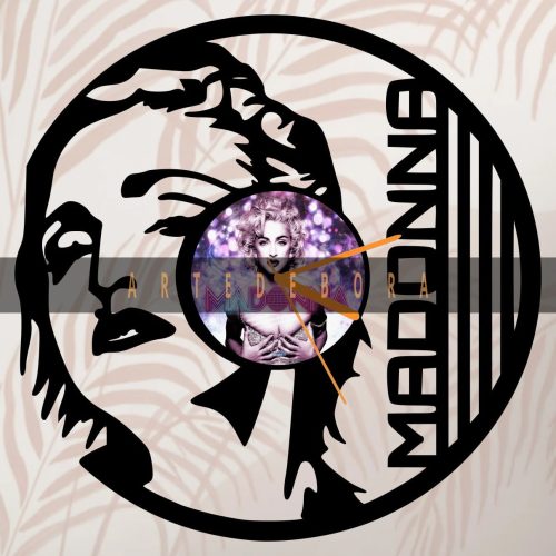 Reloj en Disco de Vinilo – Madonna
