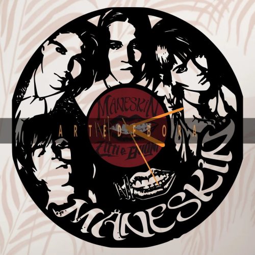 Reloj en Disco de Vinilo - Maneskin