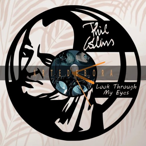 Reloj en Disco de Vinilo – Phil Collins