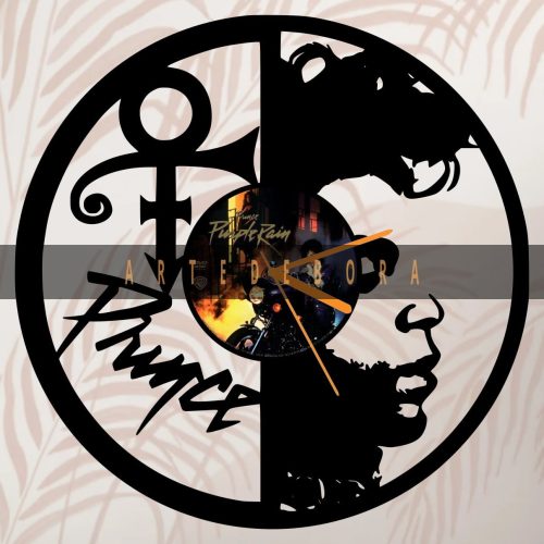 Reloj en Disco de Vinilo – Prince 2
