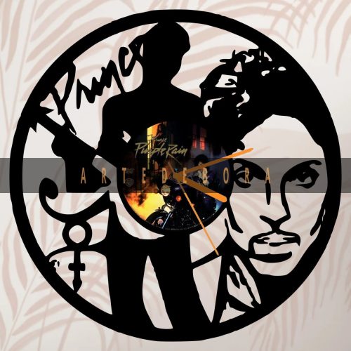Reloj en Disco de Vinilo – Prince