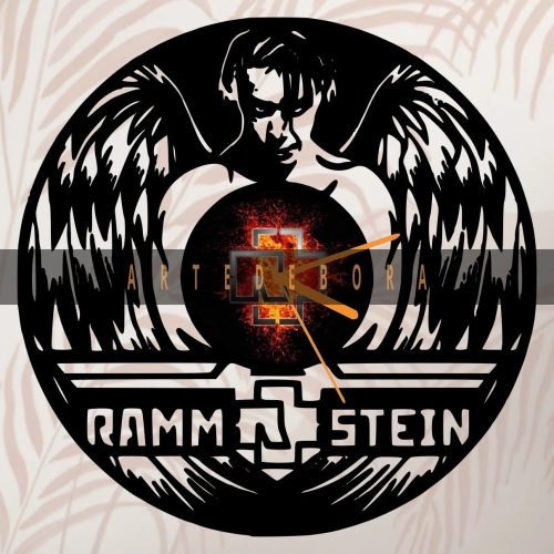Reloj en Disco de Vinilo – Rammstein
