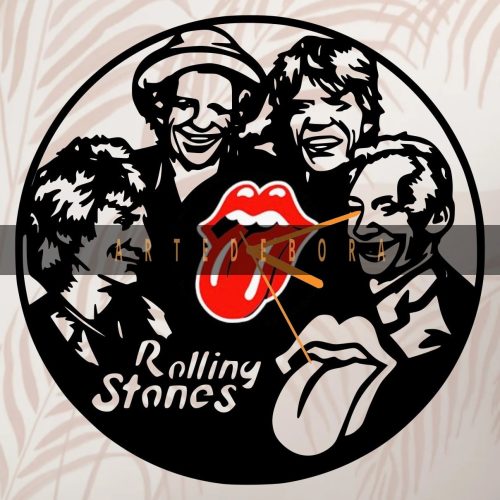 Reloj en Disco de Vinilo – The Rolling Stones