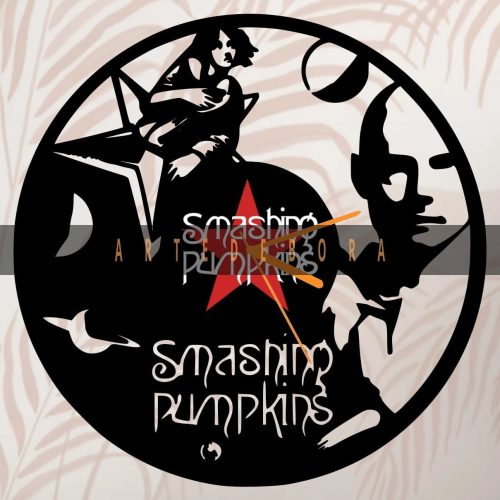 Reloj en Disco de Vinilo - The Smashing Pumpkins
