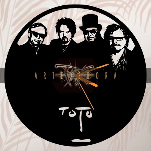 Reloj en Disco de Vinilo - TOTO