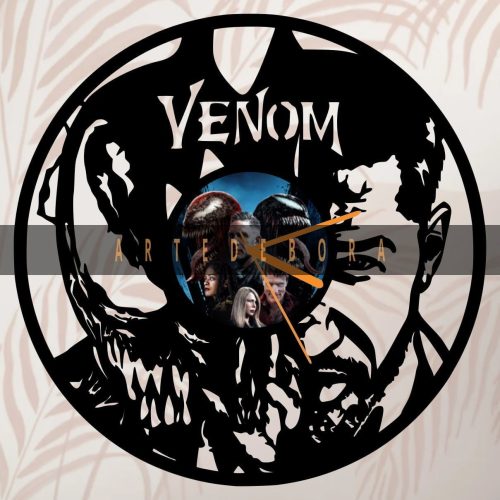Reloj en Disco de Vinilo – Venom
