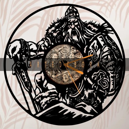 Reloj en Disco de Vinilo – Vikingo