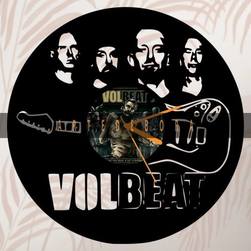 Reloj en Disco de Vinilo – VOLBEAT
