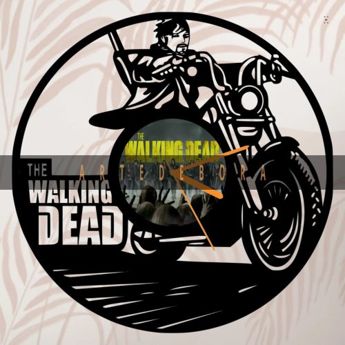 Reloj en Disco de Vinilo – The Walking Dead