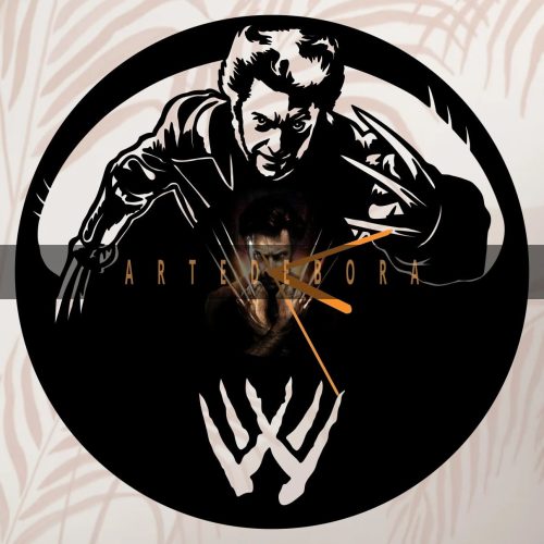 Reloj en Disco de Vinilo – Wolverine