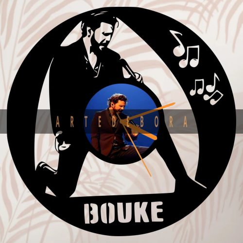 Reloj en Disco de Vinilo - Bouke